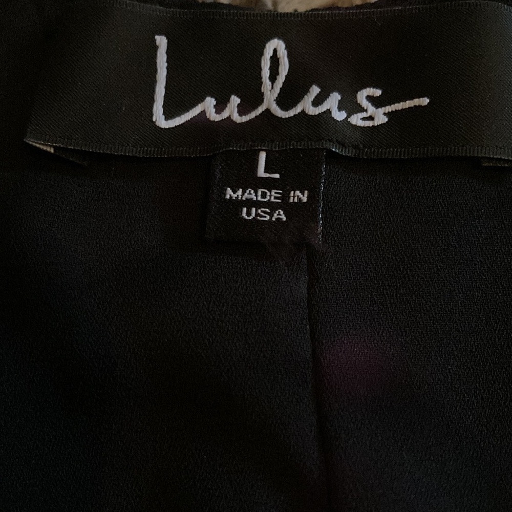 Lulu’s Style Points Black Grid Print Swing Dress … - image 5